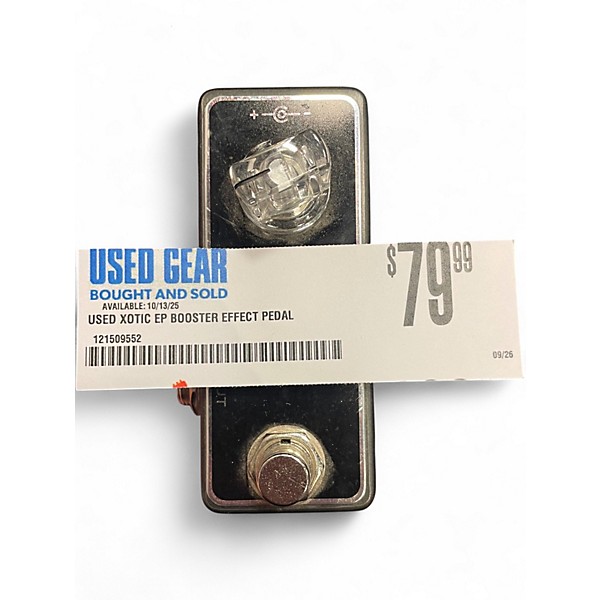 Used Xotic EP Booster Effect Pedal
