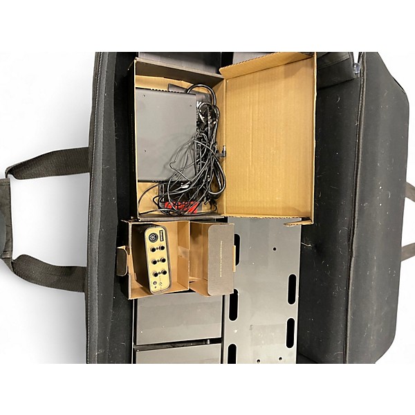 Used Friedman TOUR PRO TEO PEDAL 15X29 WITH BUFFER AND POWER SUPPLY Pedal Board