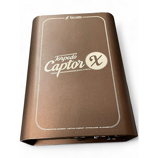 Used Two Notes AUDIO ENGINEERING TORPEDO CAPTOR X 8 OHM ATTENUATOR Power Attenuator