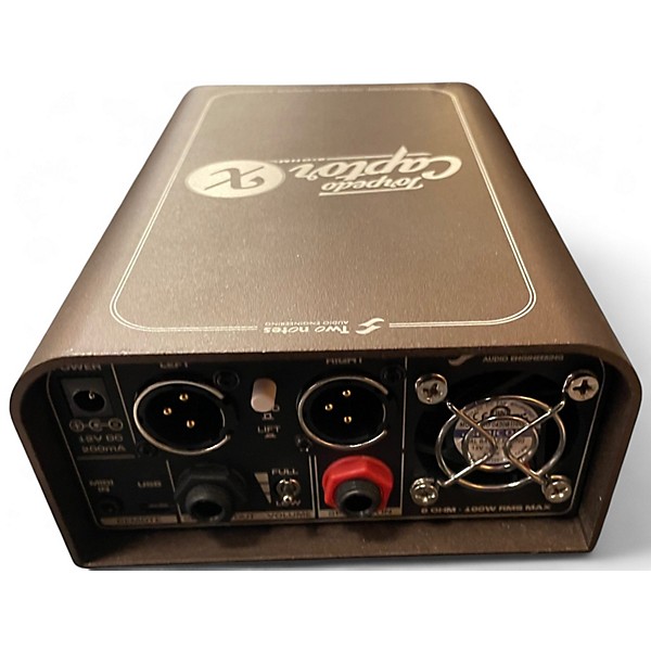 Used Two Notes AUDIO ENGINEERING TORPEDO CAPTOR X 8 OHM ATTENUATOR Power Attenuator