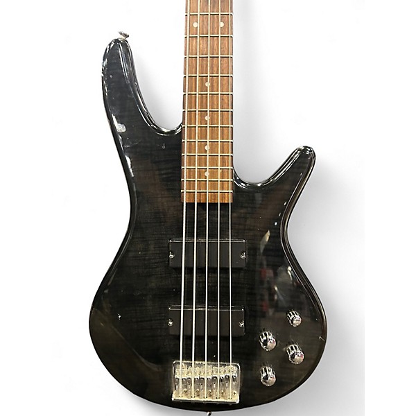 Used Ibanez Soundgear Gio Bass Black Electric Bass Guitar