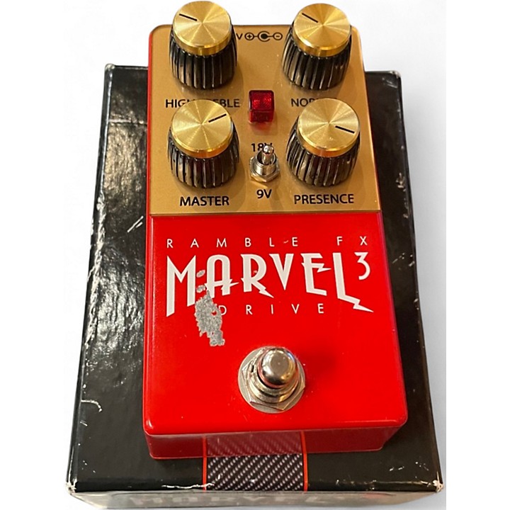 希少 Ramble FX Marvel Drive v3 Used Ramble Fx Marvel Drive v3 Effect Pedal | Guitar Center