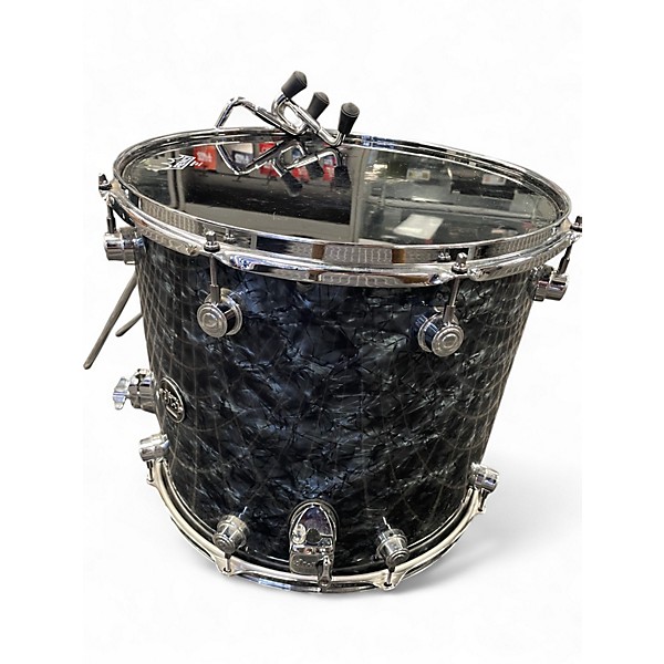 Used DW 4 Piece Performance Series BLACK DIAMOND Drum Kit
