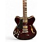 Used Eastwood classic 6 Hb Walnut Hollow Body Electric Guitar