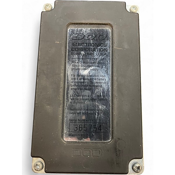 Used DOD FX20B Phaser Effect Pedal