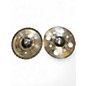 Used MEINL 12in Classic Custom Medium Hi Hat Pair Cymbal thumbnail