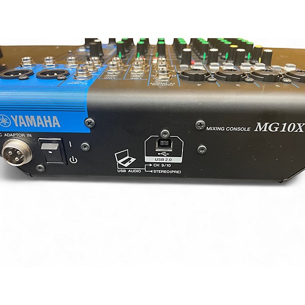 Used Yamaha MG10XU 10 Channel Mixer with Effects Unpowered