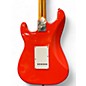 Used Squier Classic Vibe 1950S Stratocaster Fiesta Red Solid Body Electric Guitar