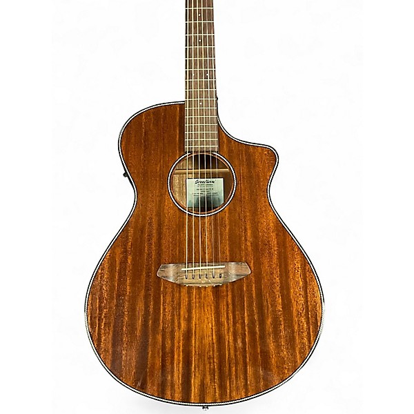 Used Breedlove DISCOVERY S CONCERT CE HB Mahogany Acoustic Electric Guitar
