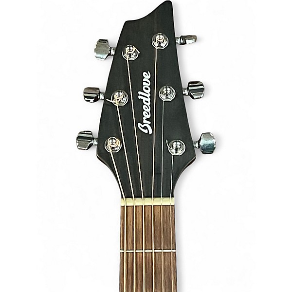 Used Breedlove DISCOVERY S CONCERT CE HB Mahogany Acoustic Electric Guitar