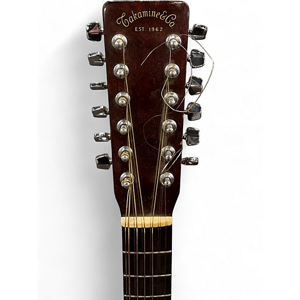 Used 1976 Takamine F-385 Natural 12 String Acoustic Guitar