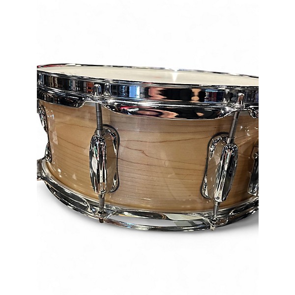 Used Slingerland 5X14 SNARE NATURAL MAPLE Maple Drum