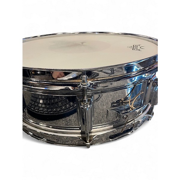 Used Rogers 5.5X14 POWERTONE SNARE DRUM Chrome Drum
