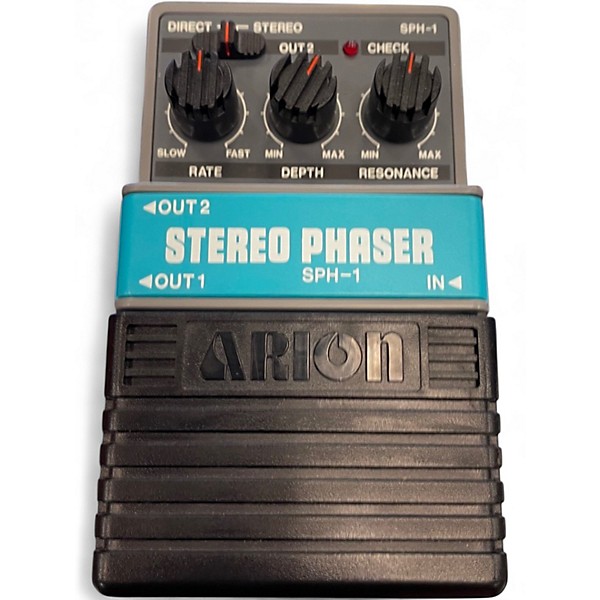 Used Arion Stereo Phaser Effect Pedal