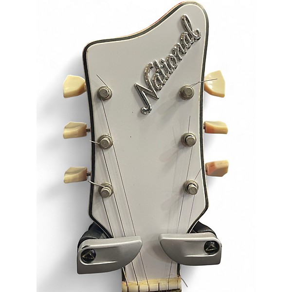 Vintage 1960s National NEWPORT 82 RED Solid Body Electric Guitar