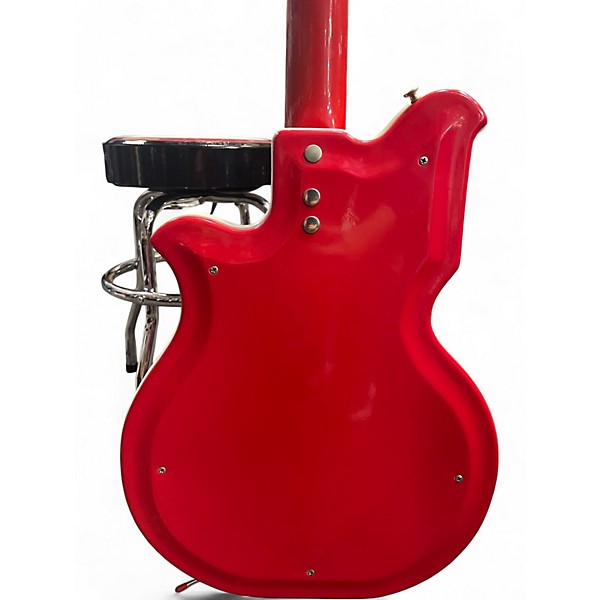 Vintage 1960s National NEWPORT 82 RED Solid Body Electric Guitar