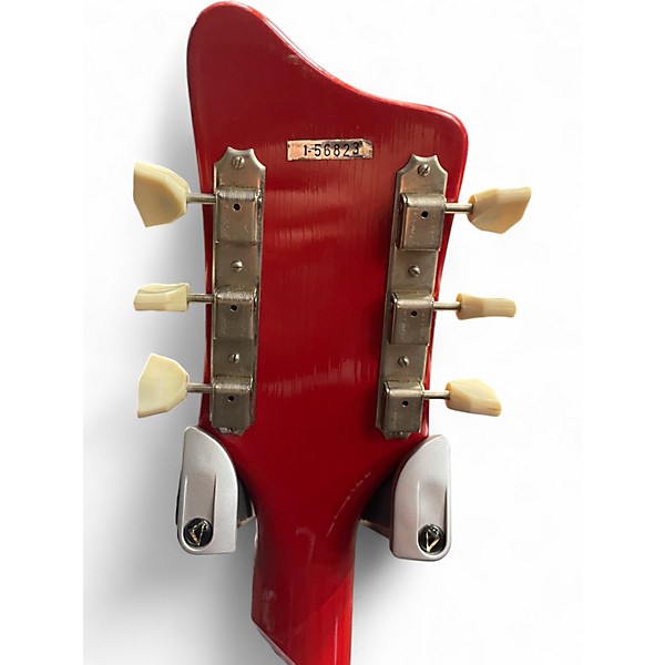 Vintage 1960s National NEWPORT 82 RED Solid Body Electric Guitar