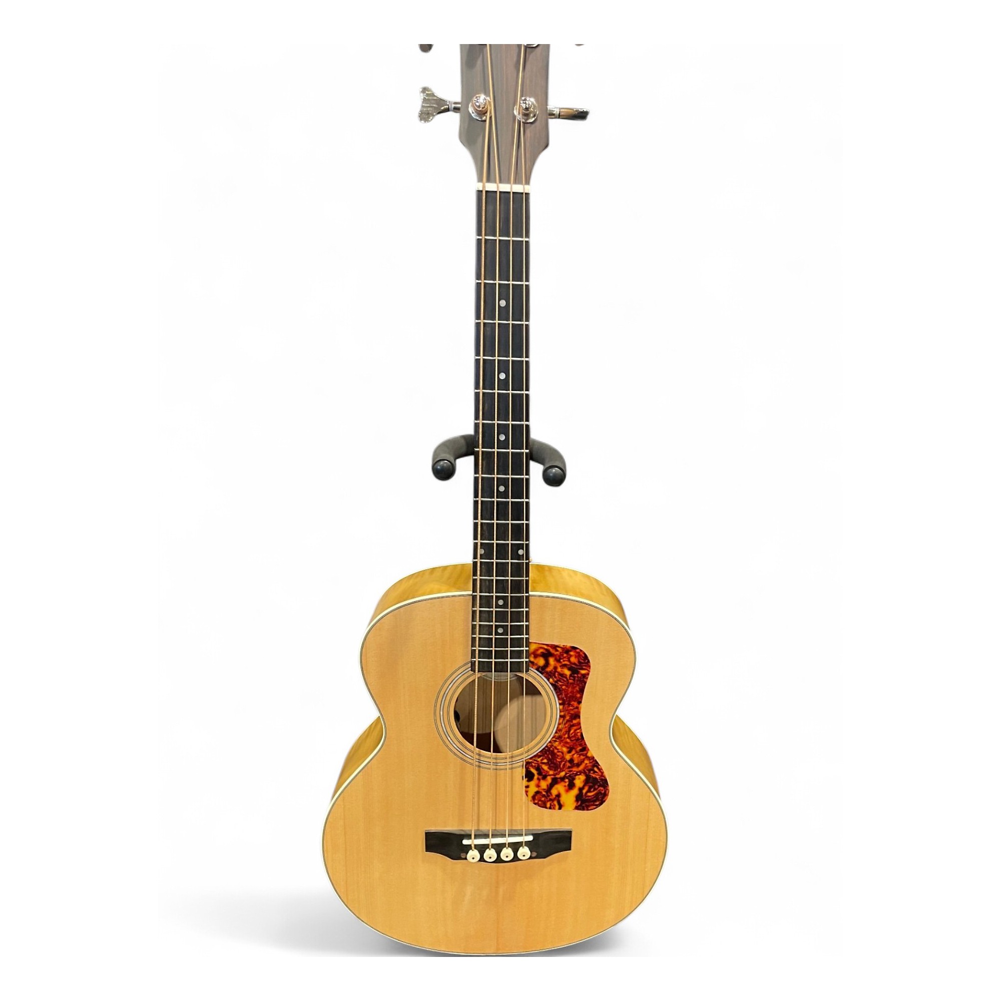 Used Guild Jumbo Junior Bass Natural Acoustic Bass Guitar Natural