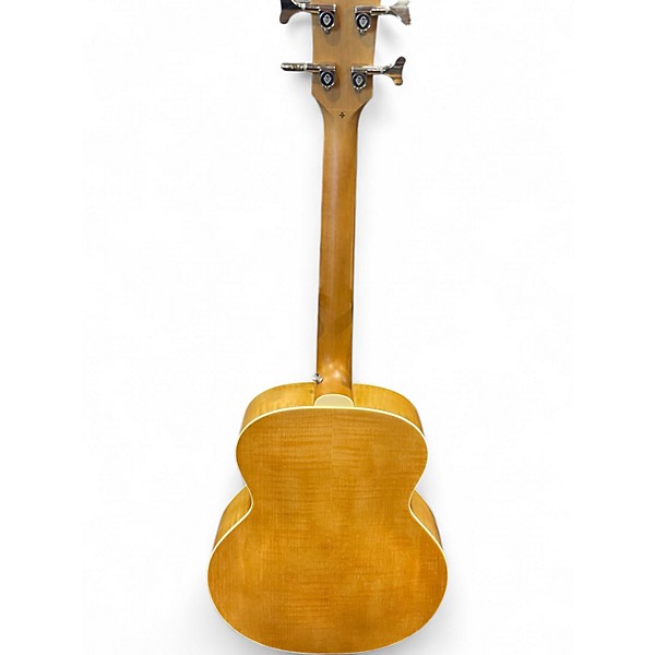 Used Guild Jumbo Junior Bass Natural Acoustic Bass Guitar
