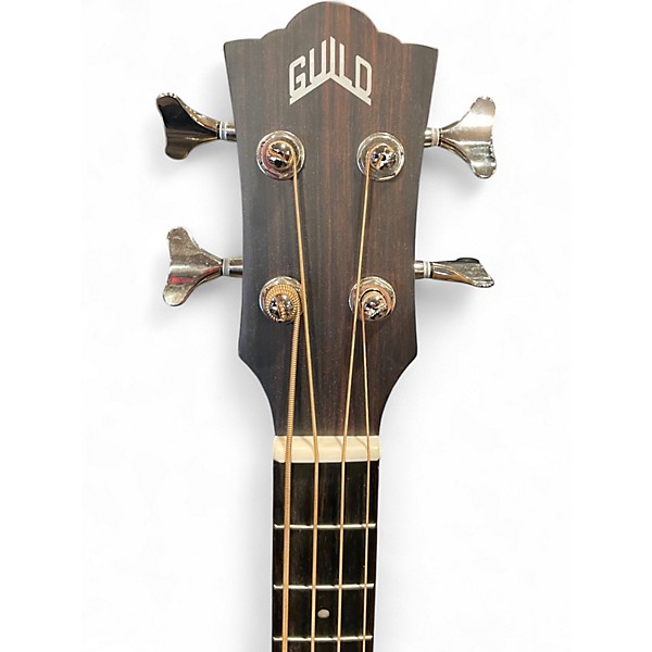 Used Guild Jumbo Junior Bass Natural Acoustic Bass Guitar