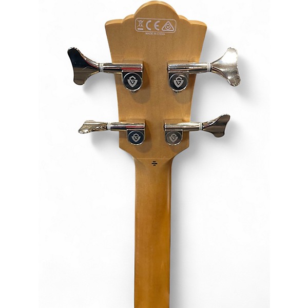 Used Guild Jumbo Junior Bass Natural Acoustic Bass Guitar