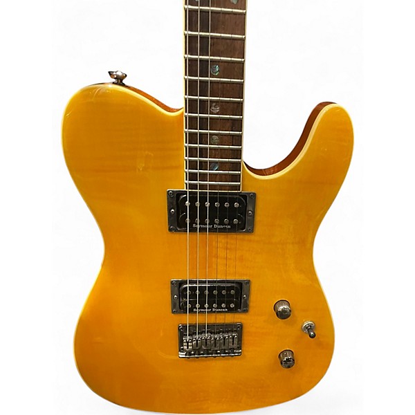 Used Fender Special Edition Custom Telecaster FMT HH Natural Solid Body Electric Guitar