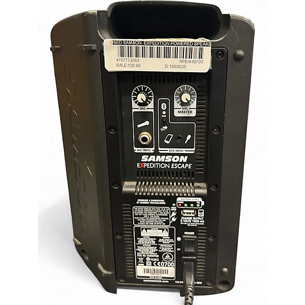 Used Samson  Expedition Powered Speaker
