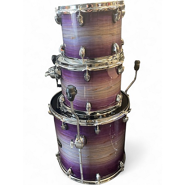 Used Mapex 4 Piece Armory Purple Drum Kit
