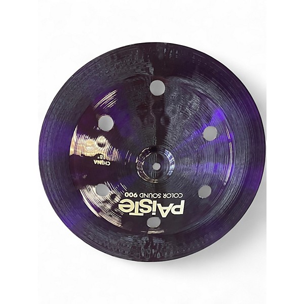 Used Paiste 18in Color Sound 900 Cymbal