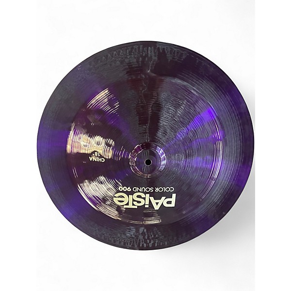 Used Paiste 18in 900 Color Series Cymbal