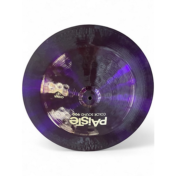 Used Paiste 18in 900 Color Series Cymbal