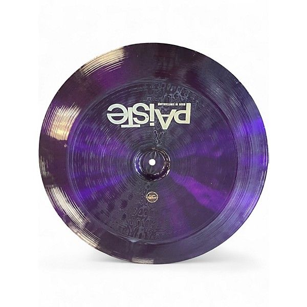 Used Paiste 18in 900 Color Series Cymbal