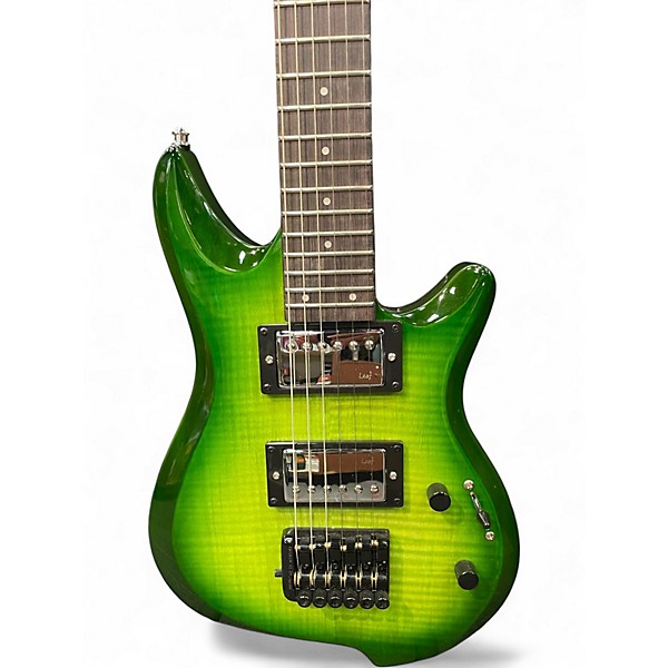 Used Alp LEAF EMERALD GREEN BURST Electric Guitar