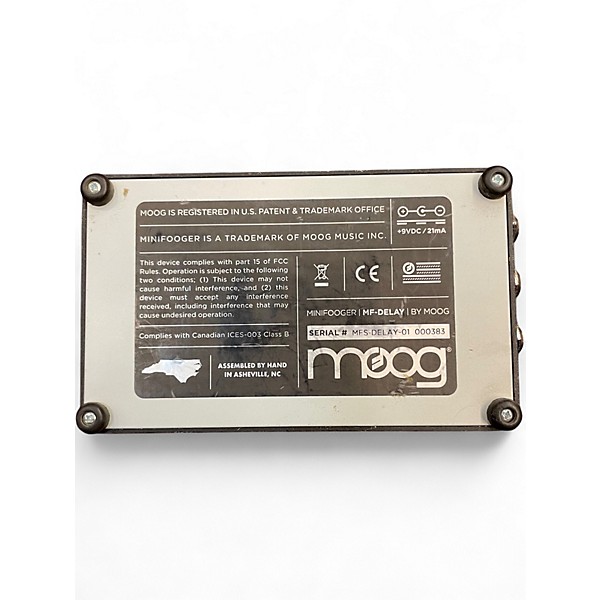 Used Moog Minifooger MF Delay Effect Pedal