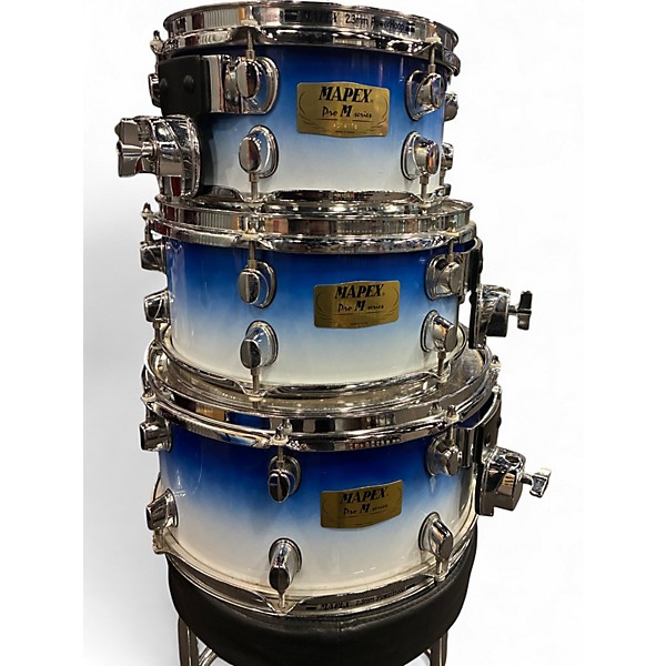 Used Mapex 5 Piece Pro M series Blue Sunburst Drum Kit