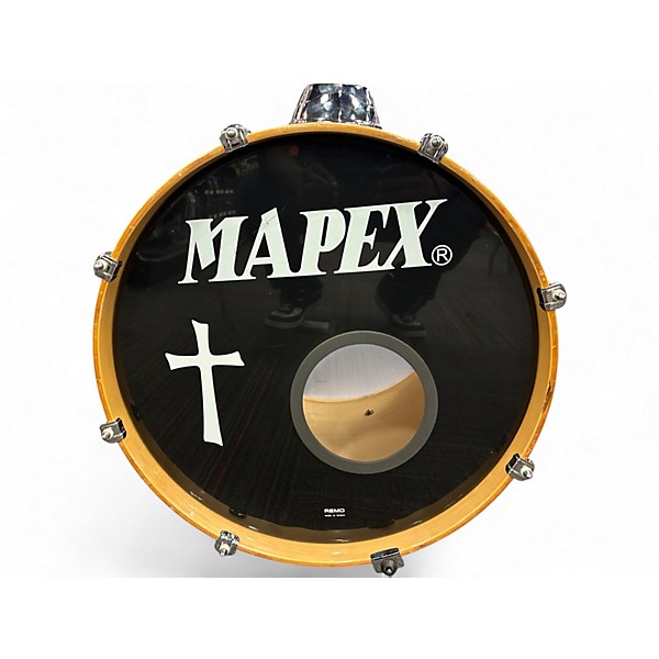Used Mapex 5 Piece Pro M series Blue Sunburst Drum Kit