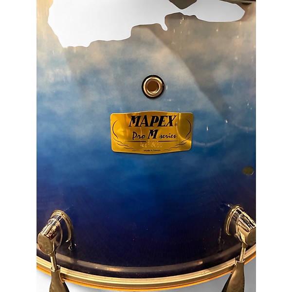 Used Mapex 5 Piece Pro M series Blue Sunburst Drum Kit