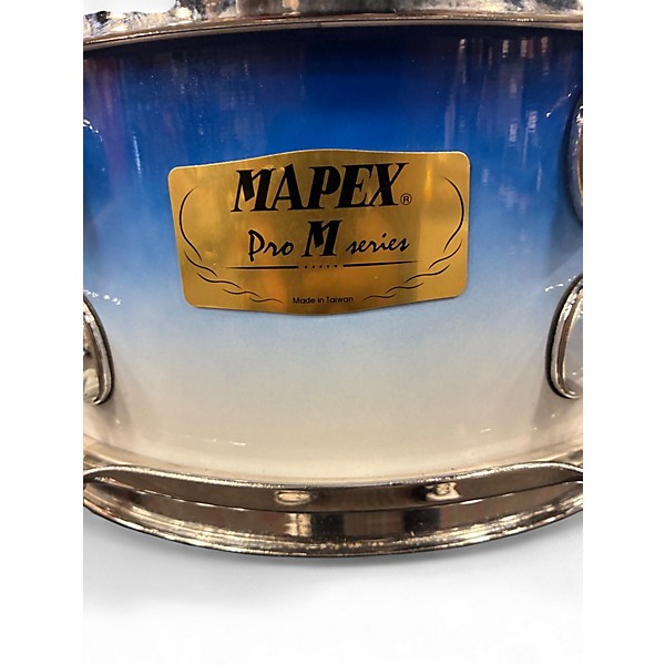 Used Mapex 5 Piece Pro M series Blue Sunburst Drum Kit