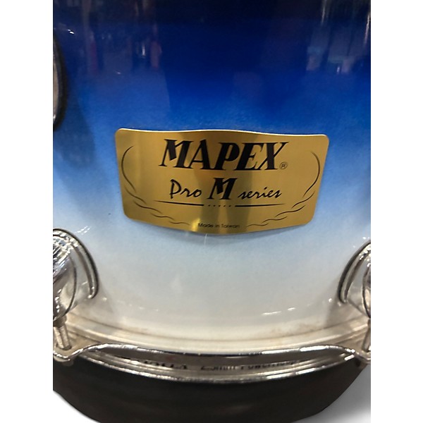 Used Mapex 5 Piece Pro M series Blue Sunburst Drum Kit