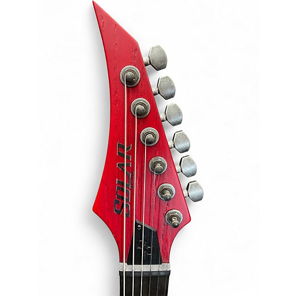 Used Solar Guitars V1.6 Artist Red Solid Body Electric Guitar