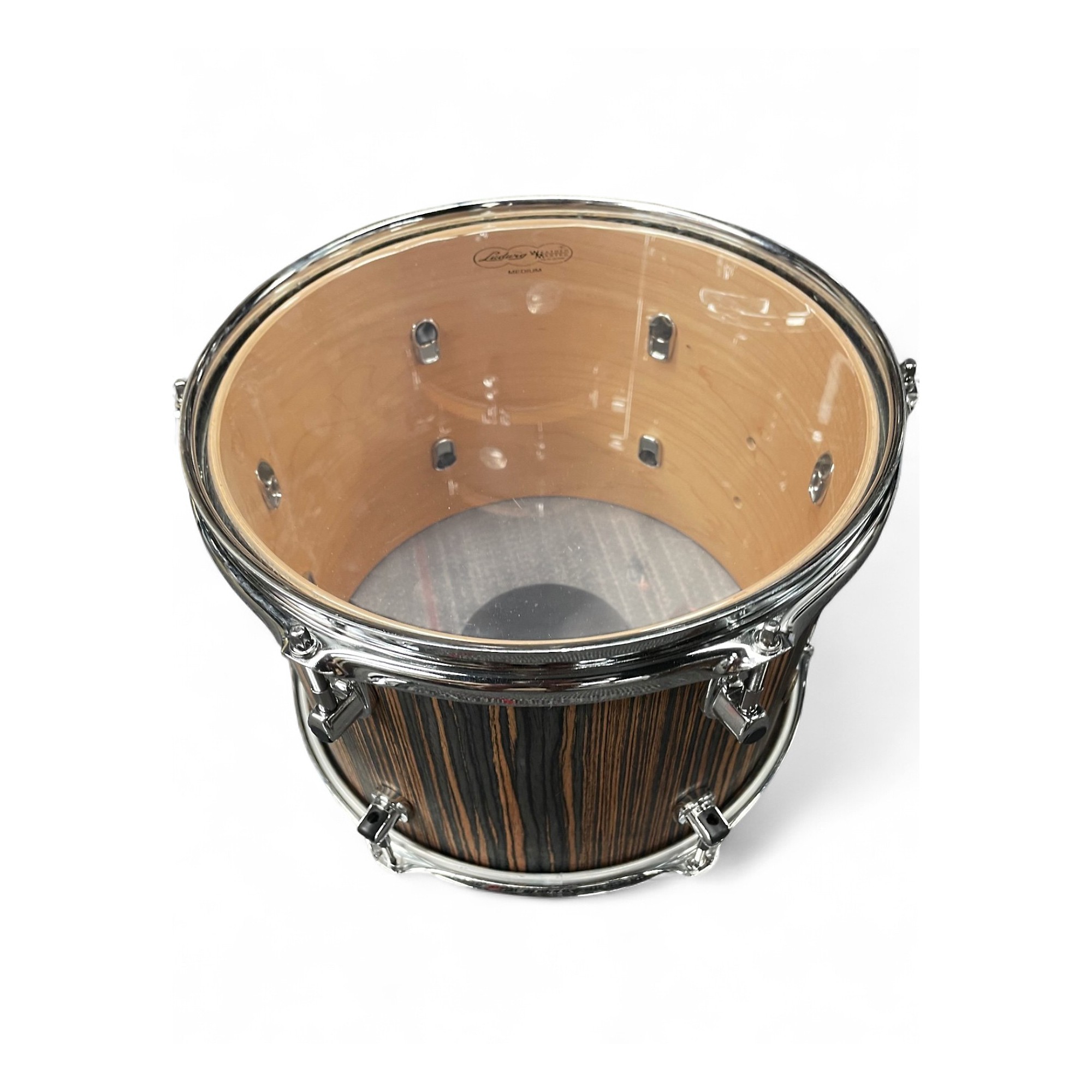 Used Ludwig 3 Piece Signet 105 Macassar Ebony Drum Kit Macassar