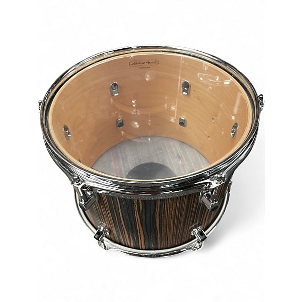 Used Ludwig 3 Piece Signet 105 Macassar Ebony Drum Kit