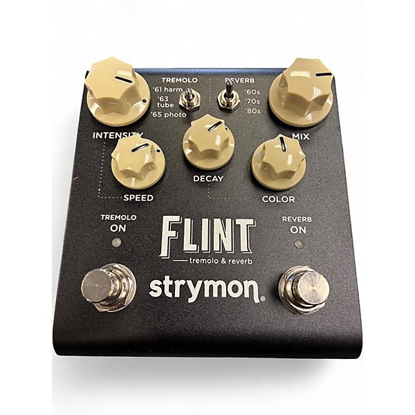 Used Strymon Flint Tremolo and Reverb Effect Pedal | Guitar Used Strymon Flint Tremolo and Reverb Effect Pedal | Guitar