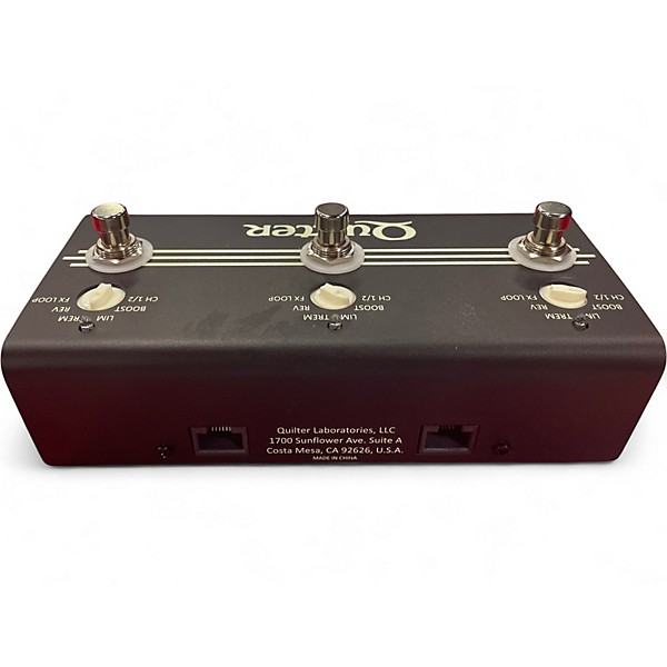 Used Quilter Labs 3 POSITION FOOTSWITCH Pedal