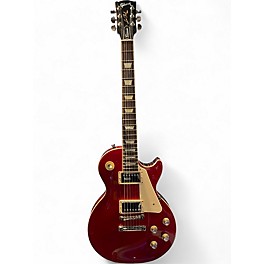 Used 2021 Gibson Les Paul Classic Trans Red Solid Body Electric Guitar