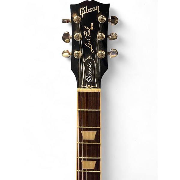 Used 2021 Gibson Les Paul Classic Trans Red Solid Body Electric Guitar