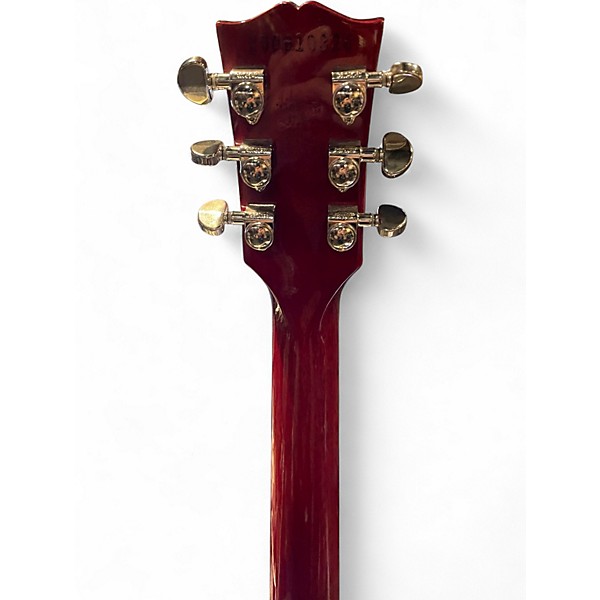 Used 2021 Gibson Les Paul Classic Trans Red Solid Body Electric Guitar