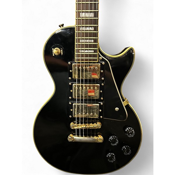Used Epiphone Les Paul Black Beauty 3 Black Solid Body Electric Guitar