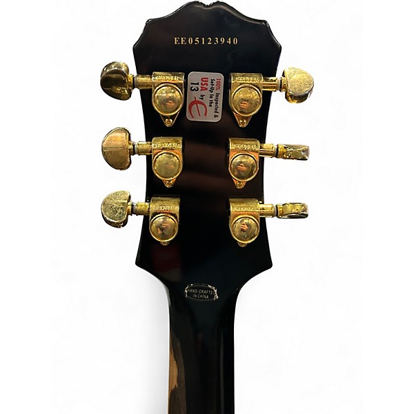 Used Epiphone Les Paul Black Beauty 3 Black Solid Body Electric Guitar