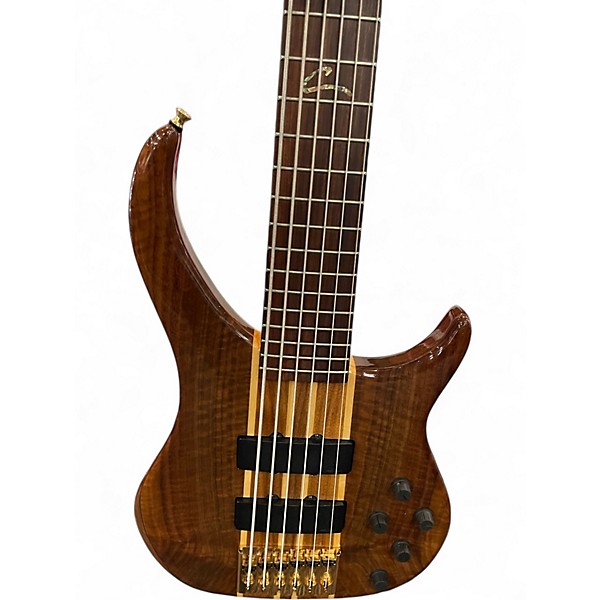 Used Peavey Cirrus 6 String Natural Electric Bass Guitar